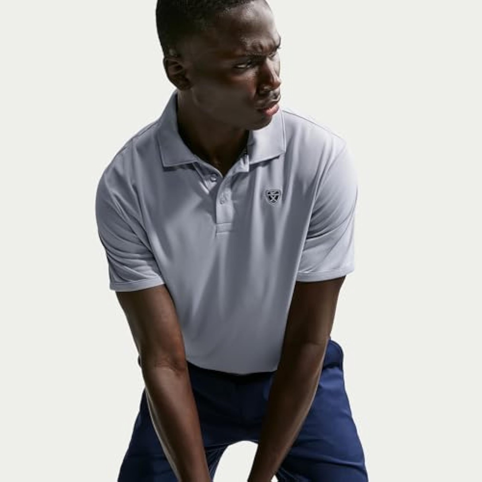 Nike Par Men's Dri-FIT Golf Polo (Wolf Grey/White) Size 3X-Large - Wolf Grey/Whi gallery