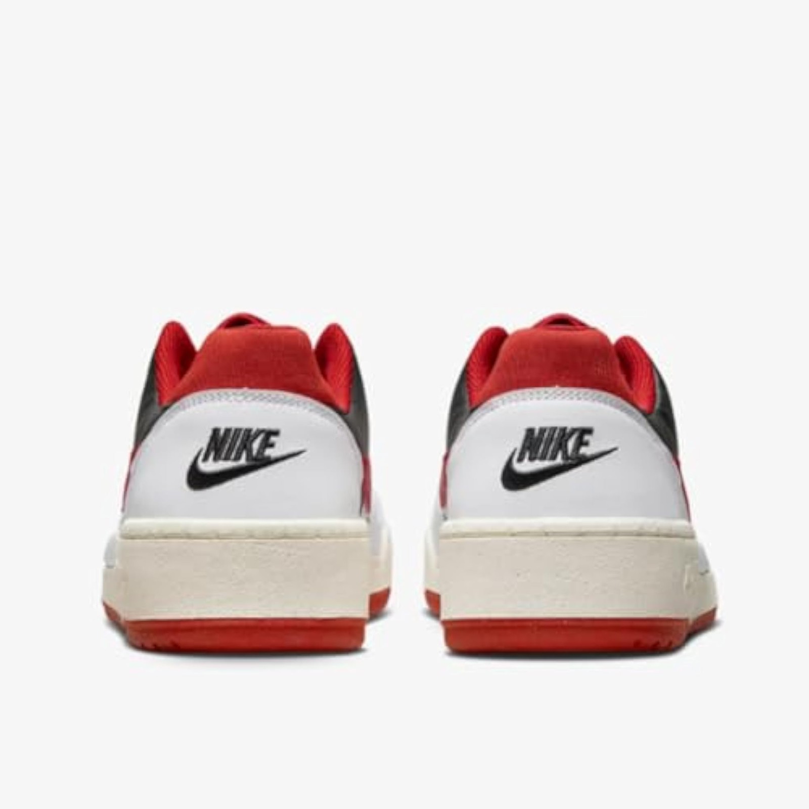 NIKE Full Force Low Mens FB1362-102 (White/Mystic RED-Black-SAIL), Size 10 - Whi gallery