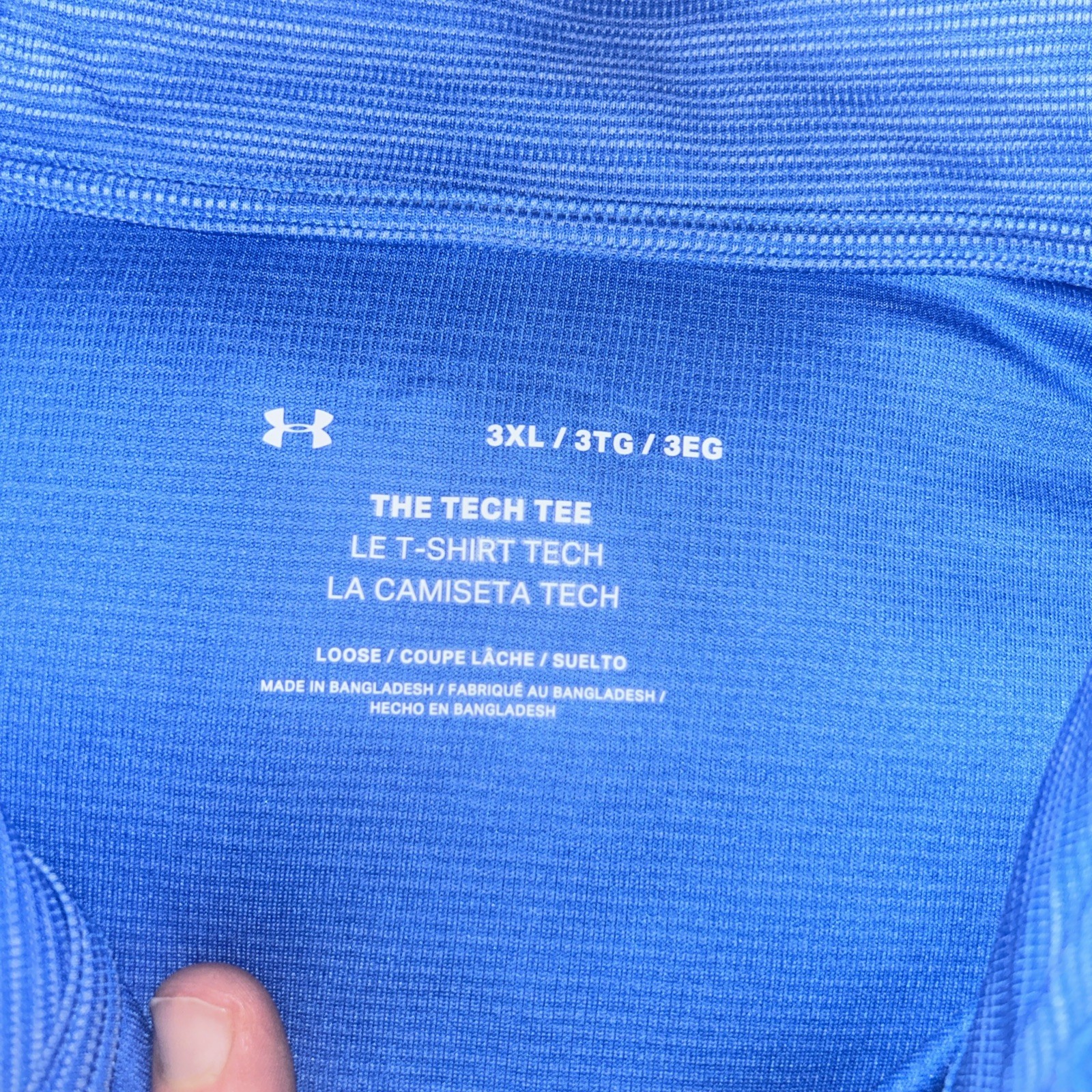 NWT Under Armour 1/4 Zip Men's Tech Tee Long Sleeve Size 3XL — FREE SHIPPING gallery