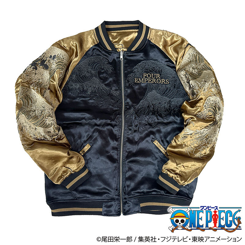 Karakuri Soul x ONE PIECE FOUR EMPERORS Sukajan LUFFY SHANKS BUGGY TEACH NEW gallery