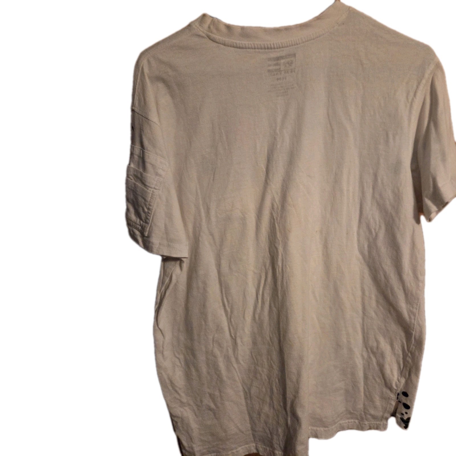 Y2k Phat Farm T Shirt With Zipper Sleeve. *stain On Back gallery