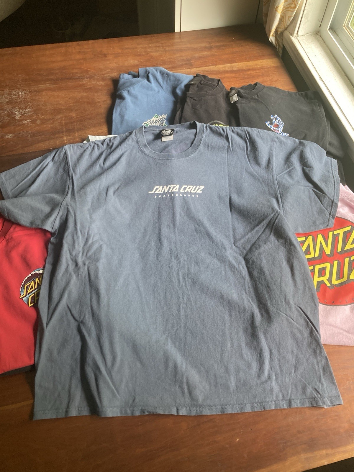 Lot of 10 Santa Cruz Skateboards T Shirt XL Large Vintage Modern Cotton Hosoi gallery