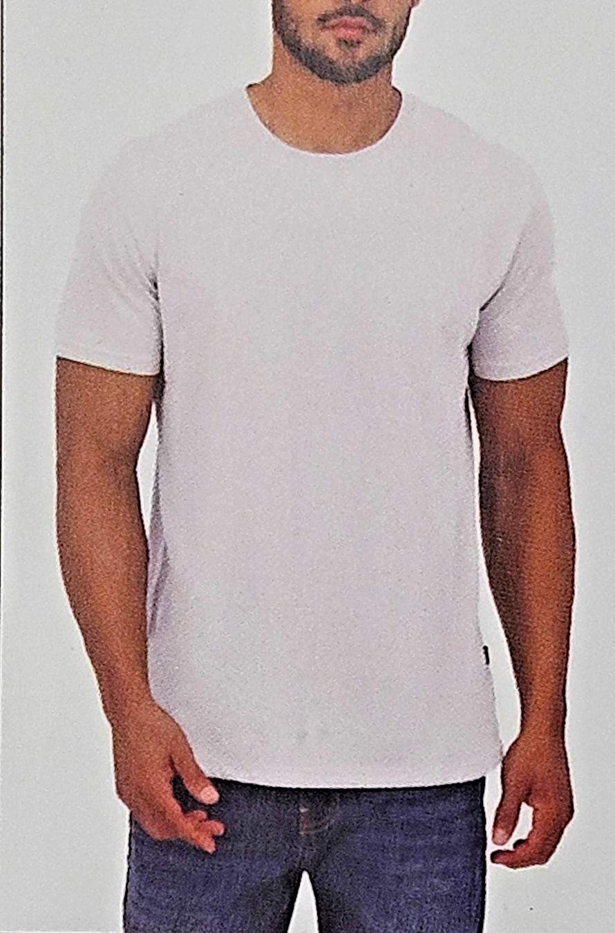T-Shirt White Short Sleeve Ultra Soft Fit Men Small By Lucky Brand Retails 49.50 gallery
