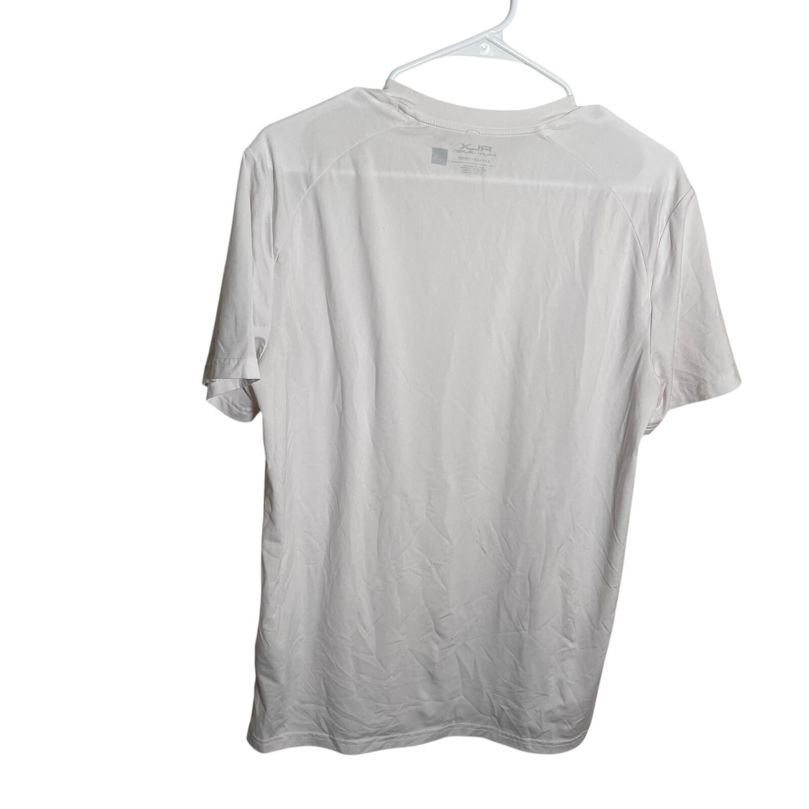 RLX Ralph Lauren Shirt Men's Small White Athletic Performance Solid Active Top gallery