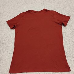 Kuhl Shirt Mens Medium Red Rust Wildfibre Organic Cotton Hiking Travel Gorpcore
