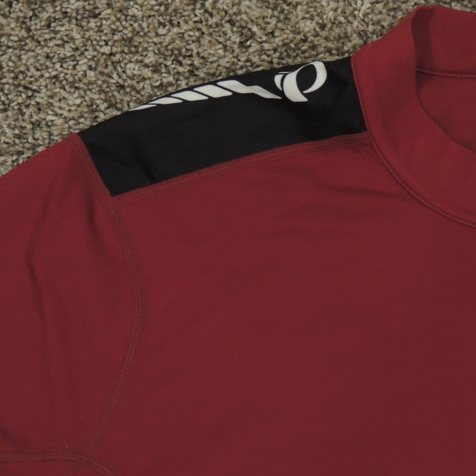 Pearl Izumi Select Cycling Jersey Mens Size XXL Red Black Half Zip Short Sleeve gallery
