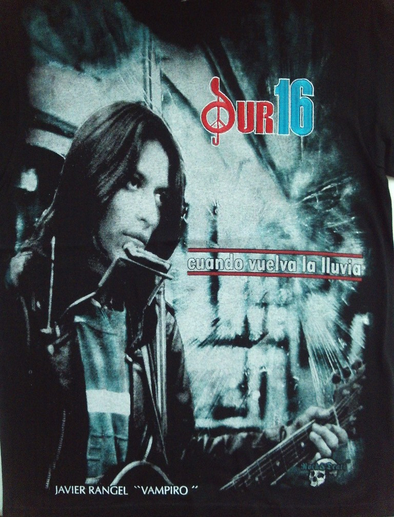 SUR 16 SHIRT,EL TRI HARAGAN LIRAN ROLL INTERPUESTO BANDA BOSTIK ROCK URBANO gallery