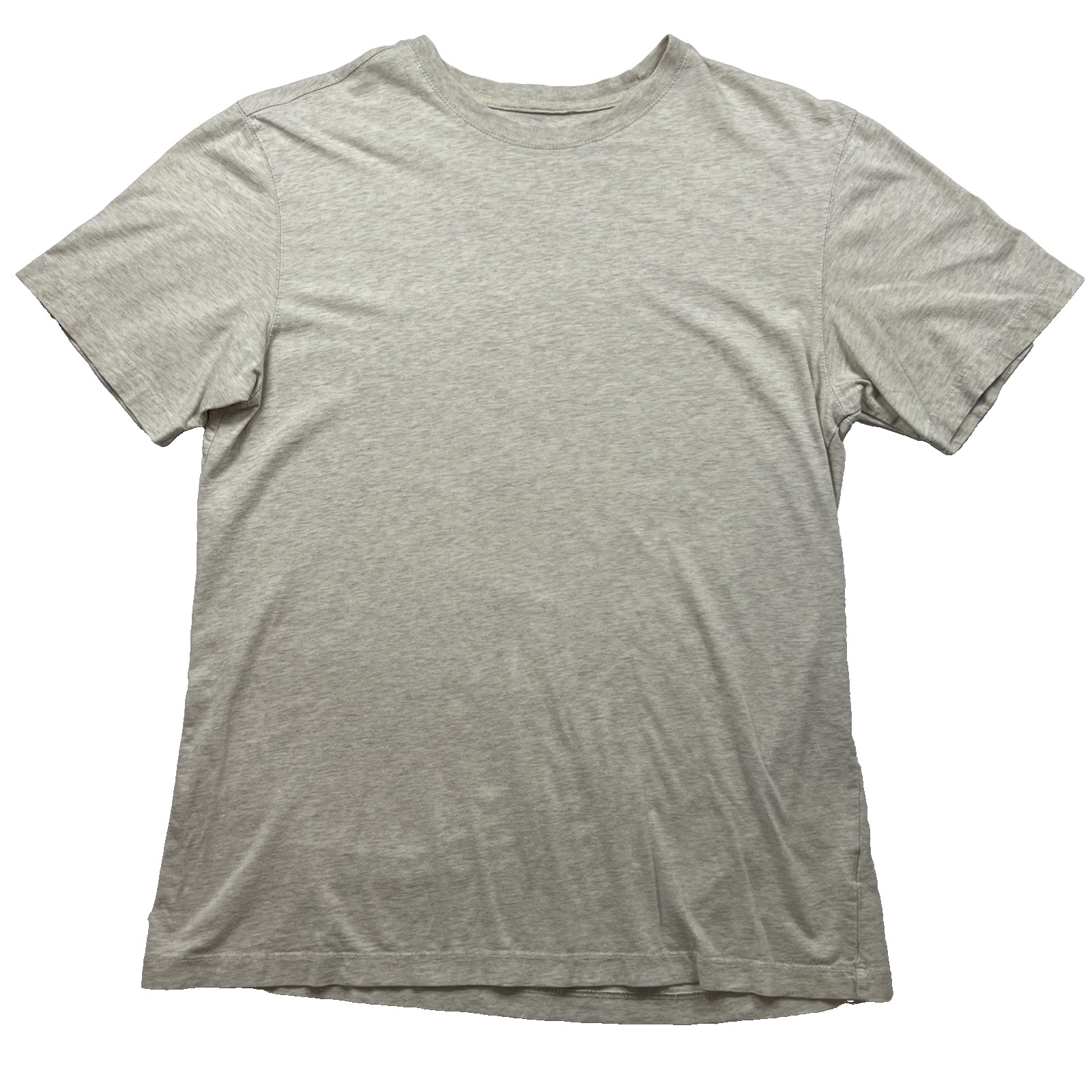 Sonoma Short Sleeve Crew Neck Cotton Tee Oatmeal Beige T Shirt Mens Size M - EUC gallery