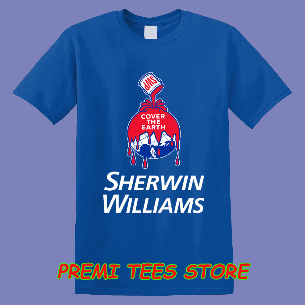 Sherwin Williams Paint Men’s Blue Size S-3XL