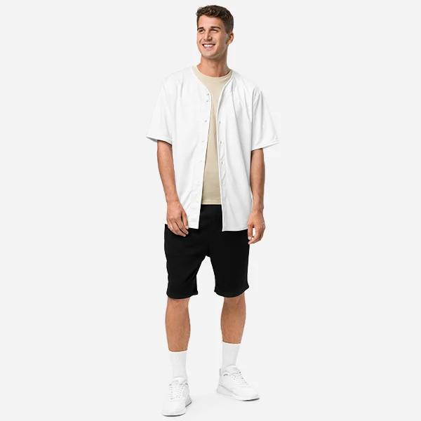 All-Over Print Recycled Unisex Baseball Jersey gallery