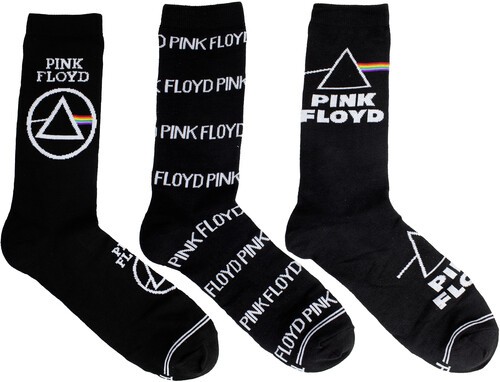 Pink Floyd - Perri's - Pink Floyd - Crew Socks (3 Pack Collector Guitar Shape Ti gallery
