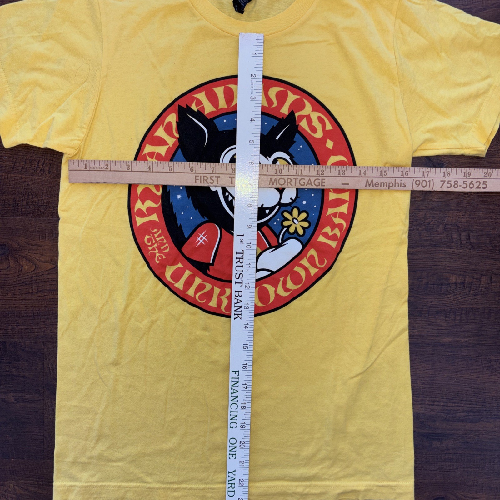 Ryan Adams And The Unknown Band Concert T Shirt Men’s Small Yellow gallery