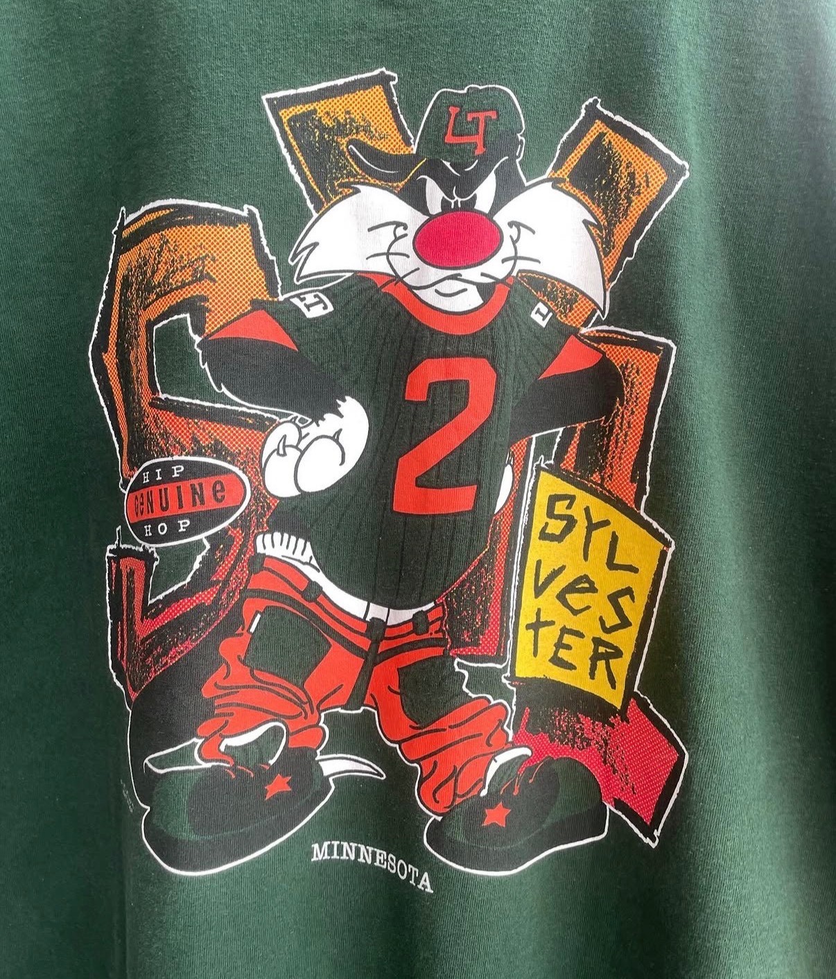 Vintage 90s Sylvester Looney Tunes T-Shirt gallery