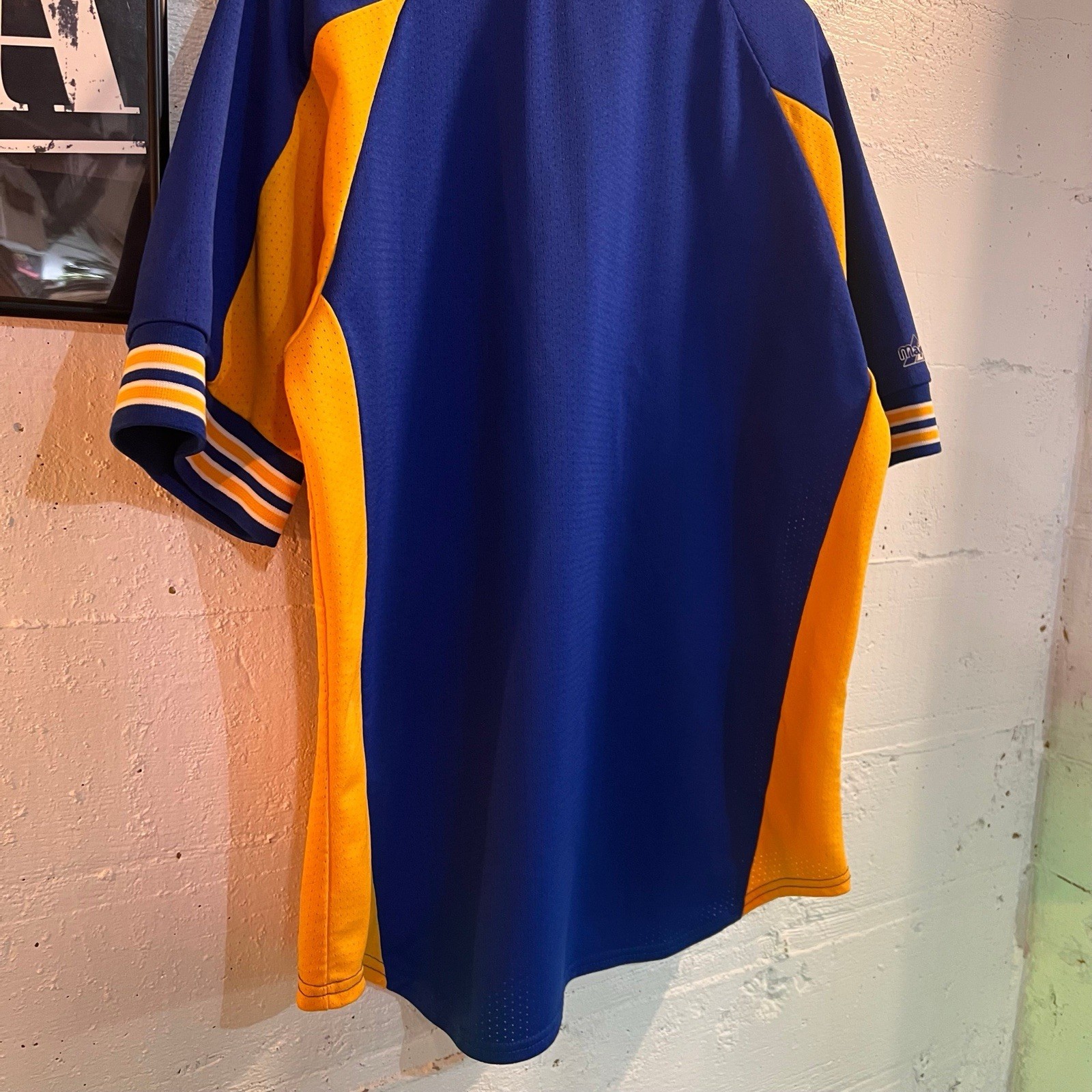Vintage 90's Los Angeles Ram's Majestic Baseball Jersey Size XL Made In USA gallery