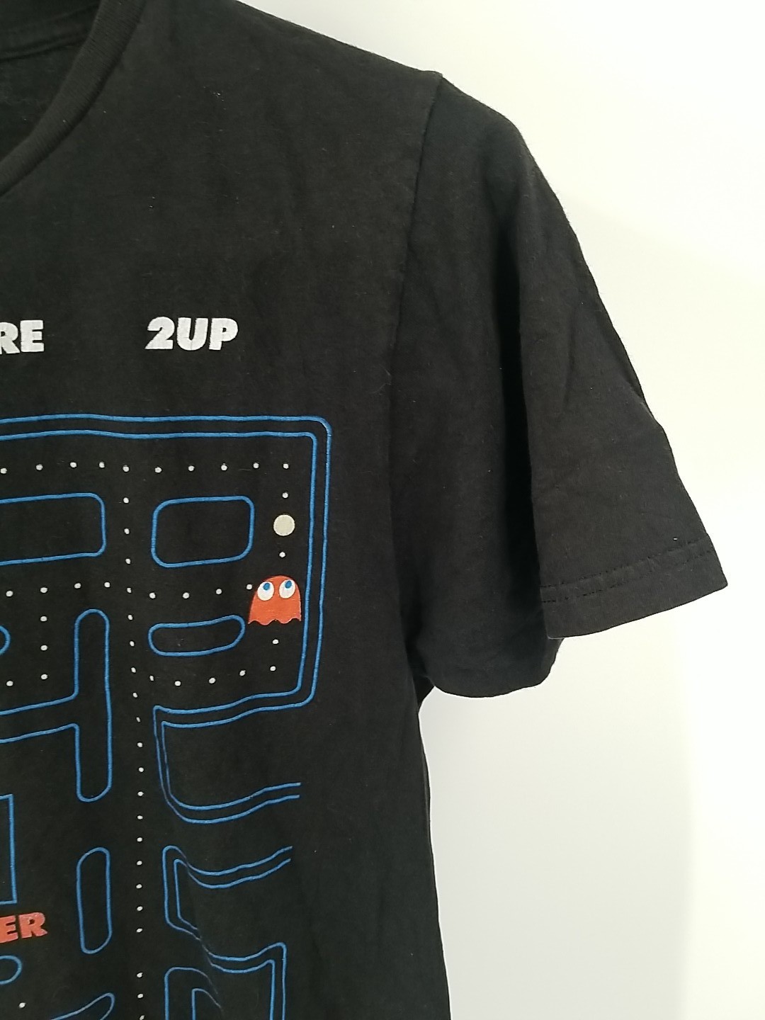 Pac-Man Game Over Graphic Tee Black Men’s Size Small Arcade Gamer Shirt gallery