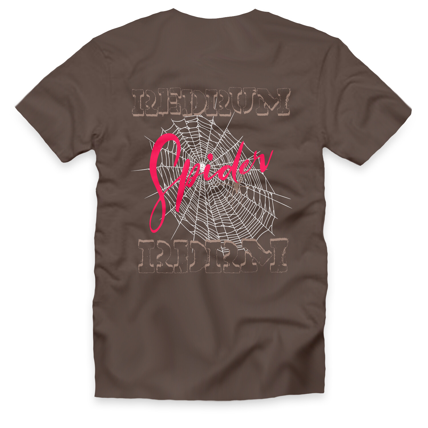 Taupe Haze 4 Redrum Spider T-Shirt gallery