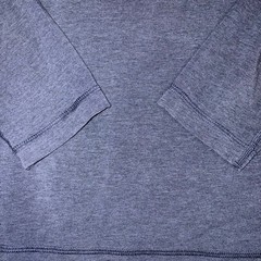 PUBLIC REC Henley Shirt Mens Medium Blue Long Sleeve Go-To Pima Cotton Tencel