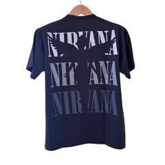 Rare NIRVANA Condensed In Utero Soup Can Band Tshirt Vintage Reprint Large