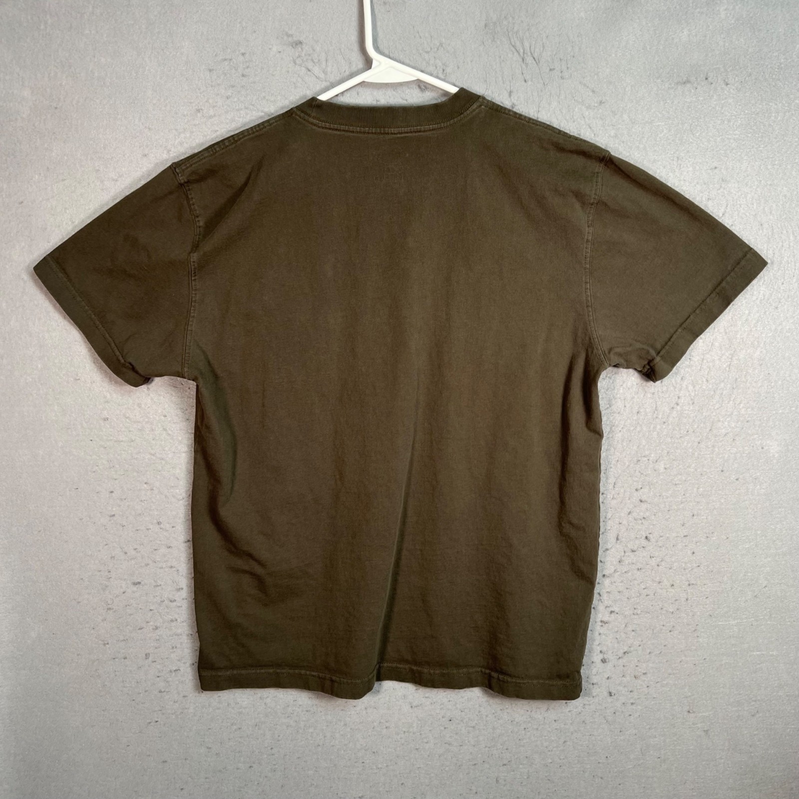 Dickies Olive Green Crewneck Pocket T-Shirt Mens Size Large gallery