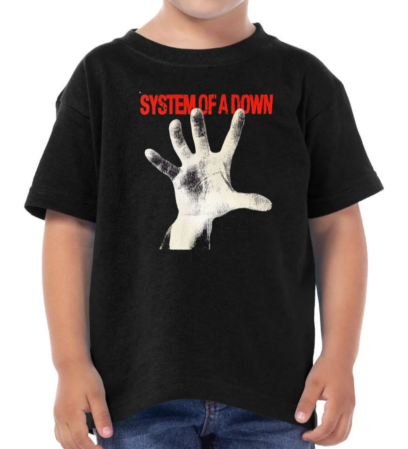 System of a Down Heavy Metal Band Toddler’s Black T-Shirt