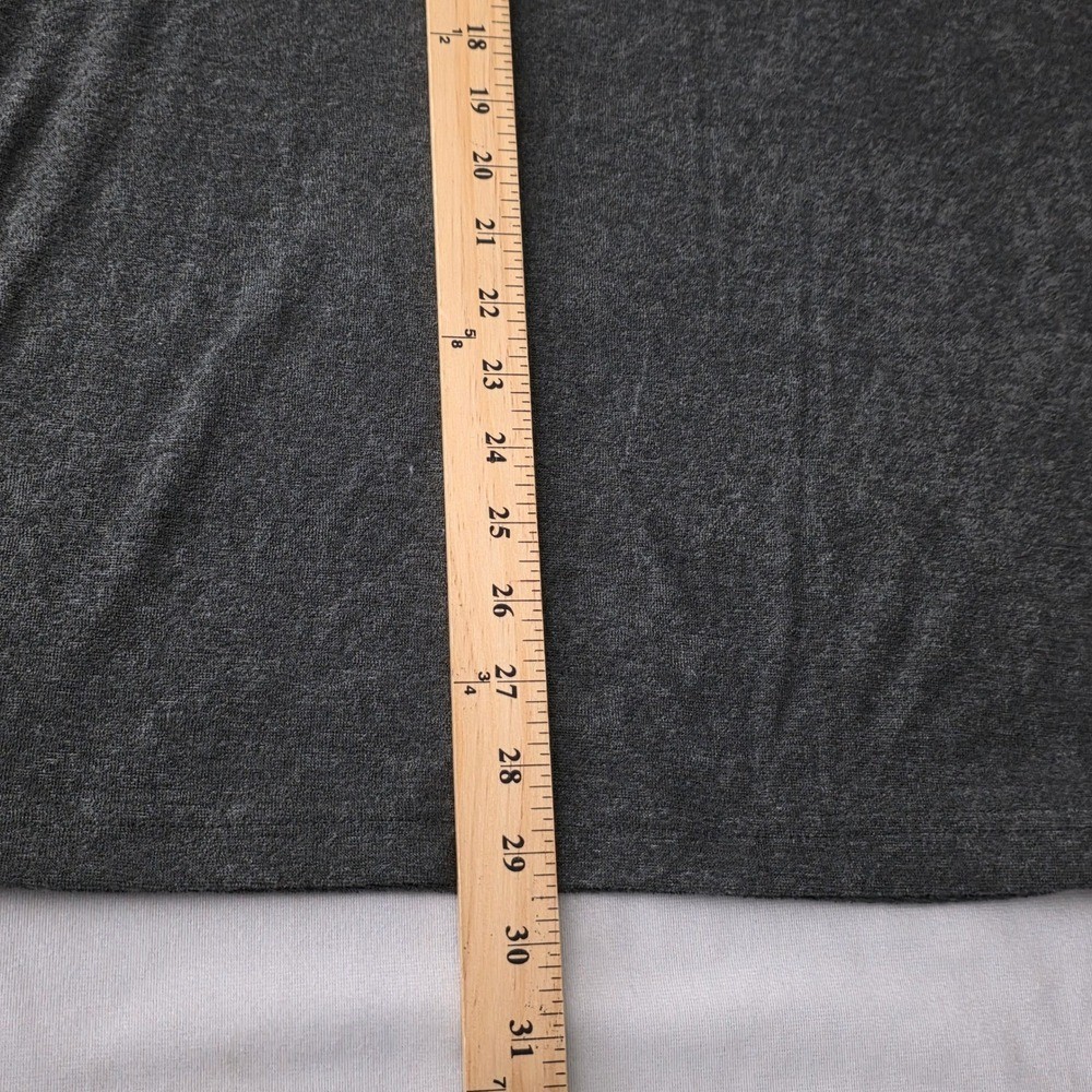 Carbon 2 Cobalt Men Green Gray Heather Long Sleeve Henley Shirt Cotton Blend XL gallery
