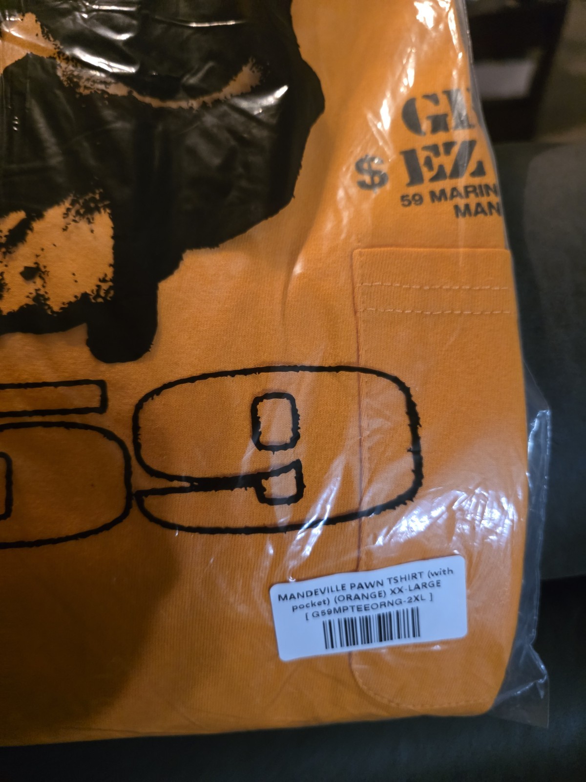 Suicideboys G59 Mandeville Pawn T-Shirt Orange 2XL Grey 59 $uicideboy$ Shirt XXL gallery