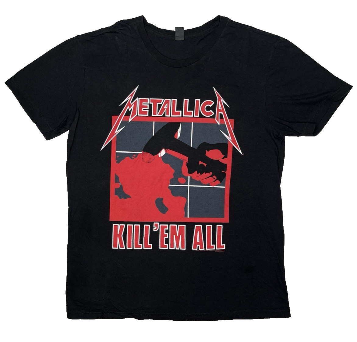 Vintage 2007 Metallica Kill ‘Em All Tour Shirt Size M Rock Band Y2K Double Side gallery