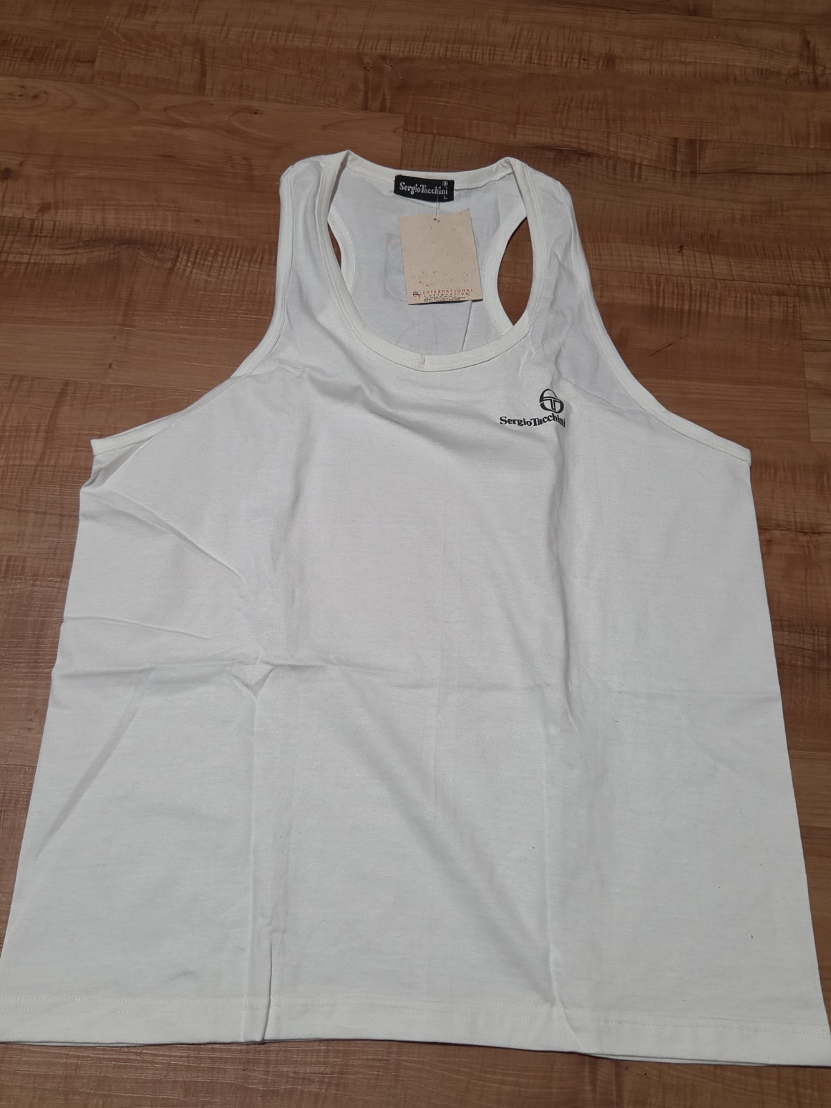 1980’a Or 1990’sSergio Tacchini Mens Vest Top L With Tags