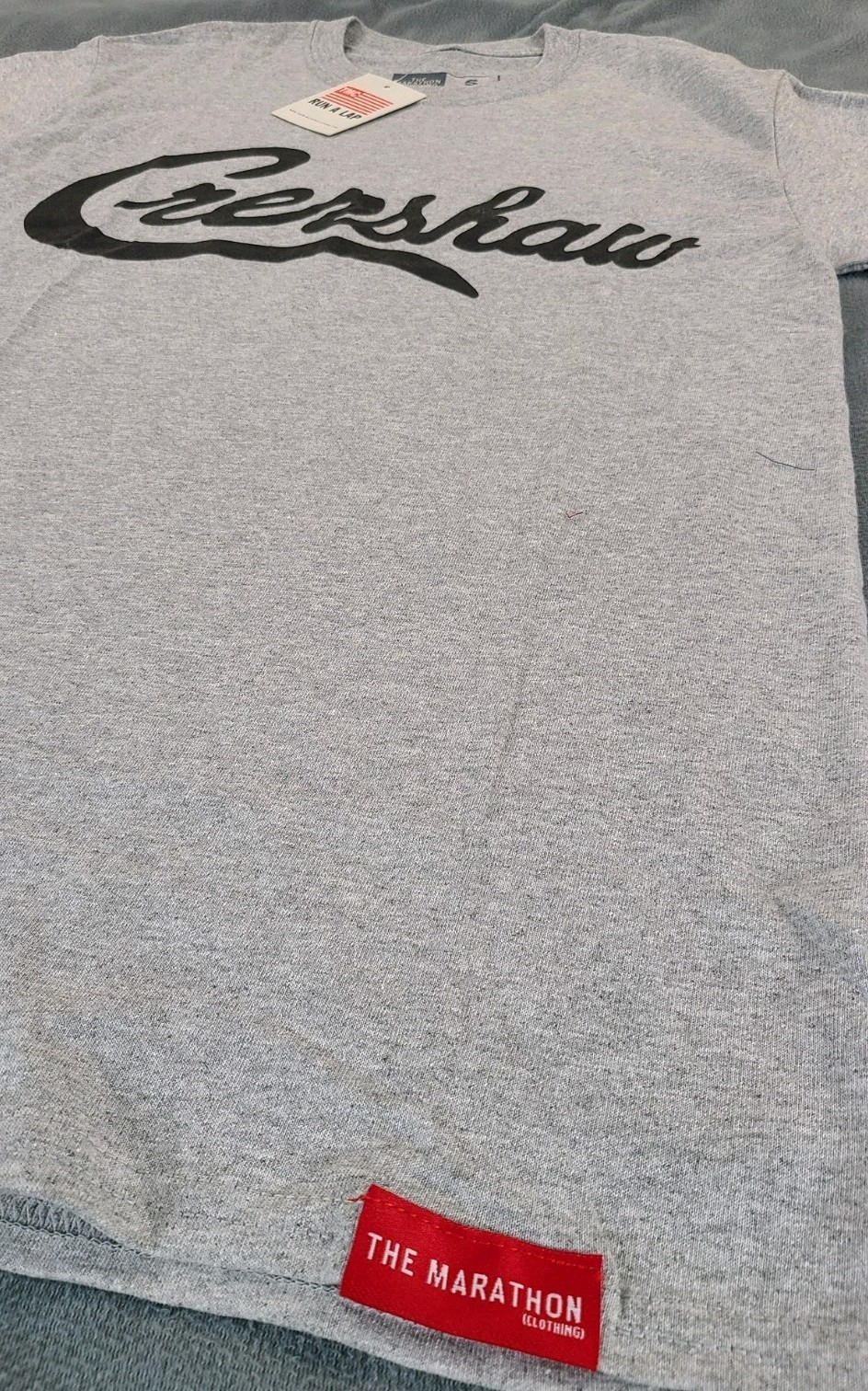 The Marathon Clothing x “Crenshaw” Gray T-Shirt Men's Size Small New With Tags gallery