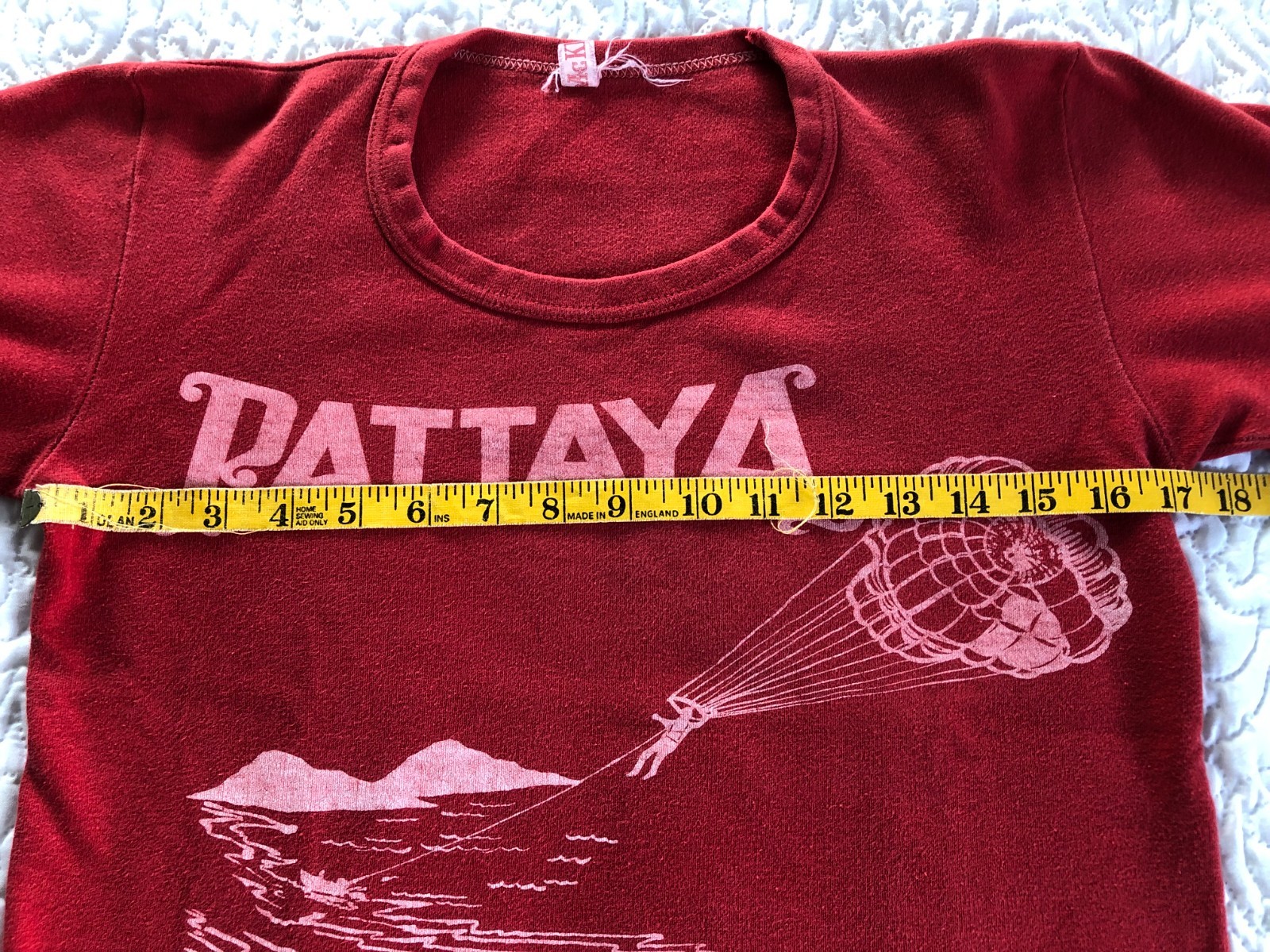 Vintage 1970's T-Shirt - Thailand - Pattaya Beach gallery