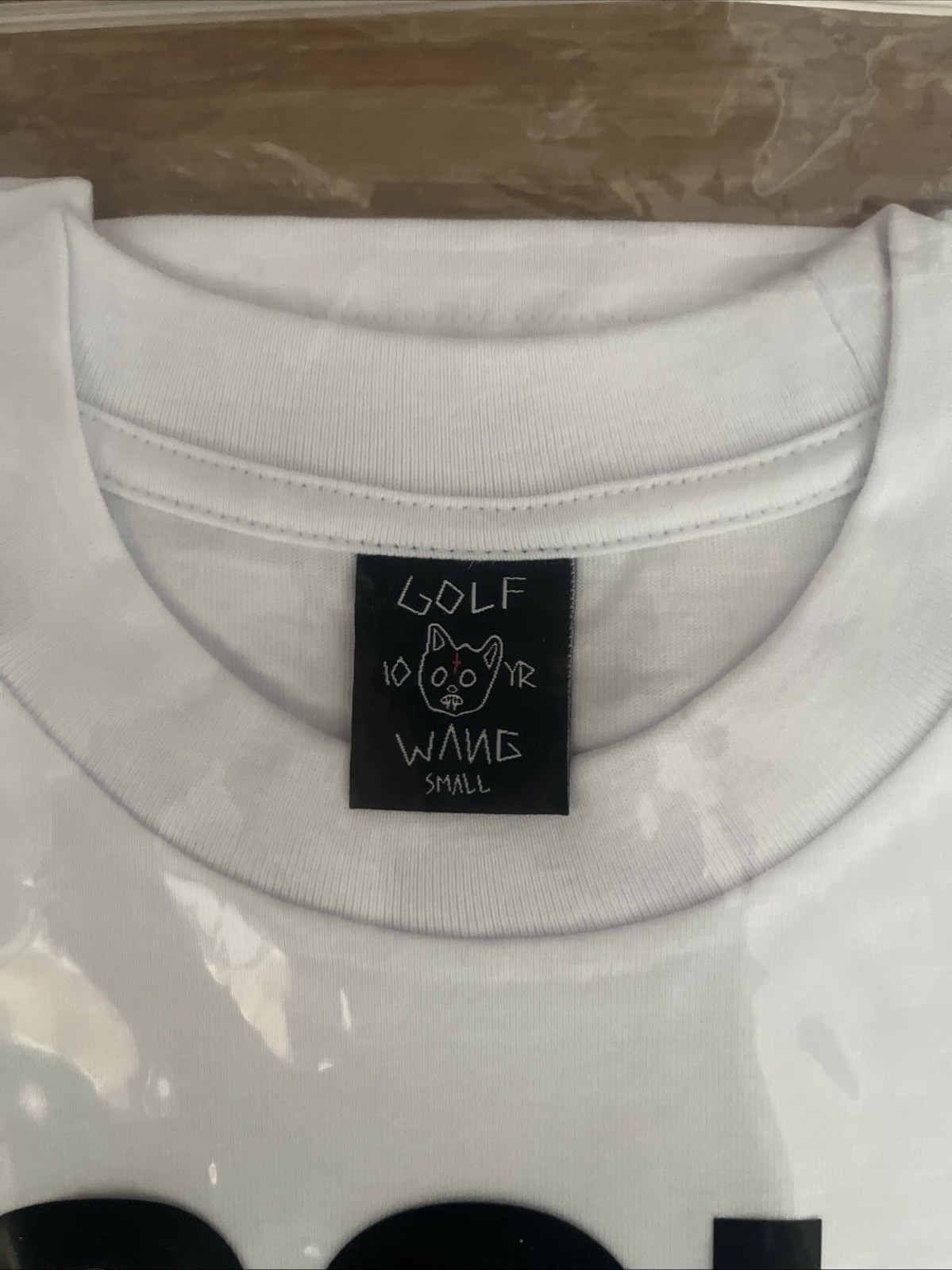 Golf Wang No Violence T-Shirt Tyler The Creator SZ Small White - Brand New gallery
