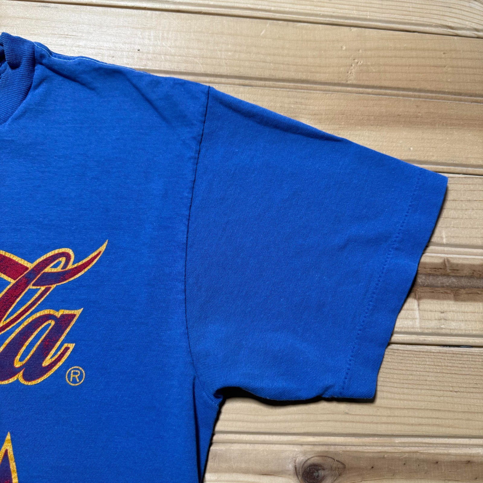 Vintage 90s Coca-Cola Coke Stars Logo Single Stitch Graphic Promo T-Shirt Medium gallery