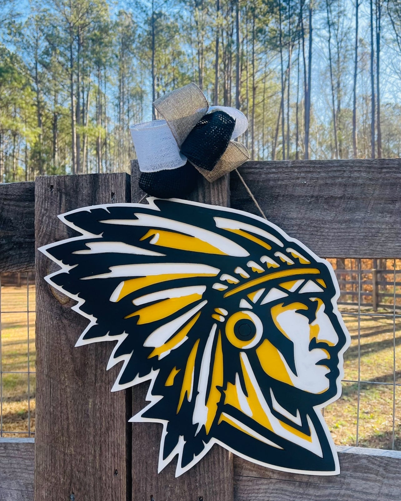 Chiefs, Sequoyah Door Hanger, Sequoyah Chiefs, Sign, Teacher Gift, Custom Painte