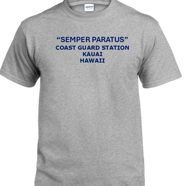 SEMPER PARATUS*COAST GUARD STATION JUNEAU* ALASKA* INDIVIDUAL PT SHIRT gallery