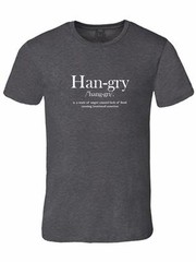 NW MEN’S PRINTED HANGRY FUNNY HIPSTER DESIGN COTTON T-SHIRT ALL COLOR & SIZE
