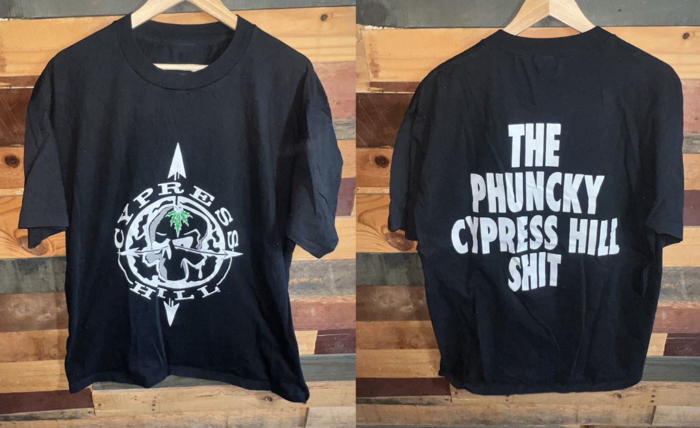 Vintage 90s Cypress Hill The Phuncky Feel One Black Hip Hop Rap T-Shirt S-5XL gallery