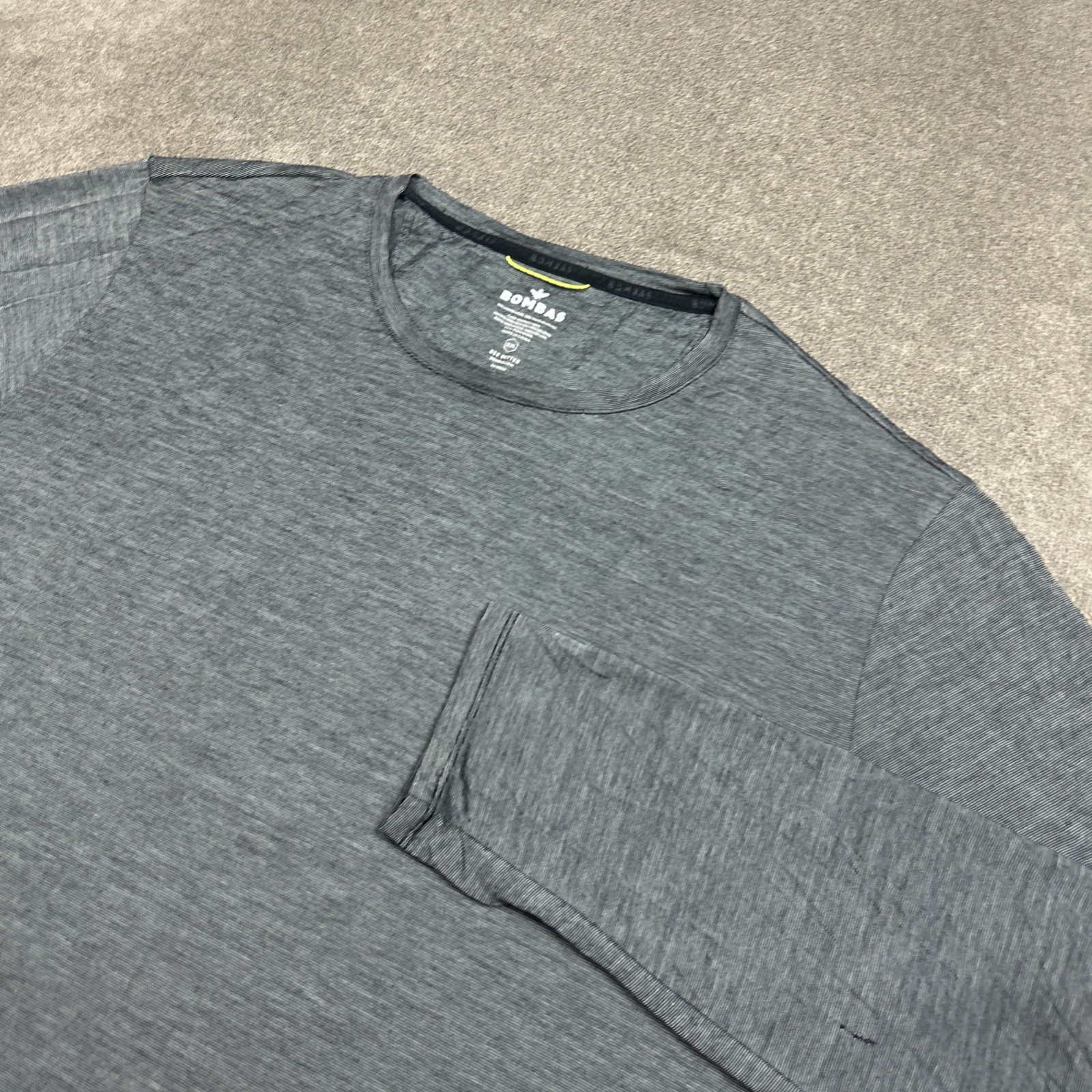 Bombas Merino Wool Blend Long Sleeve Shirt Mens 2XL Base Layer Blue