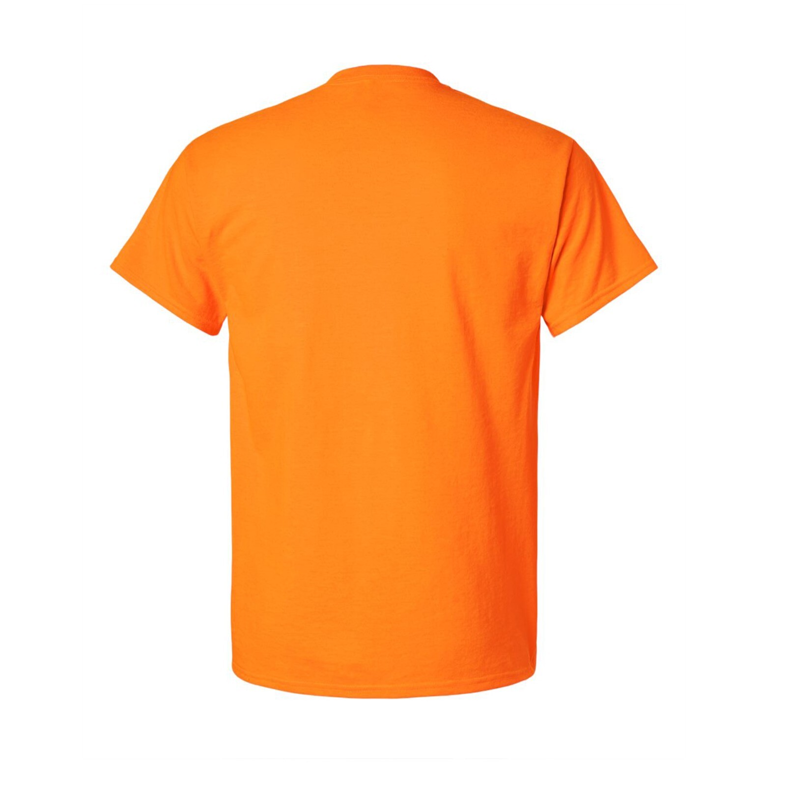 Gildan Short-Sleeve Pocket T-Shirt Safety Orange 9 Pack 50/50 Cotton/Polyester gallery