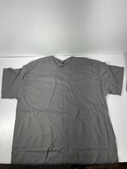 5 Pack Of Gildan Men’s Large Heavy Cotton Stylish T Shirt Plain Gray