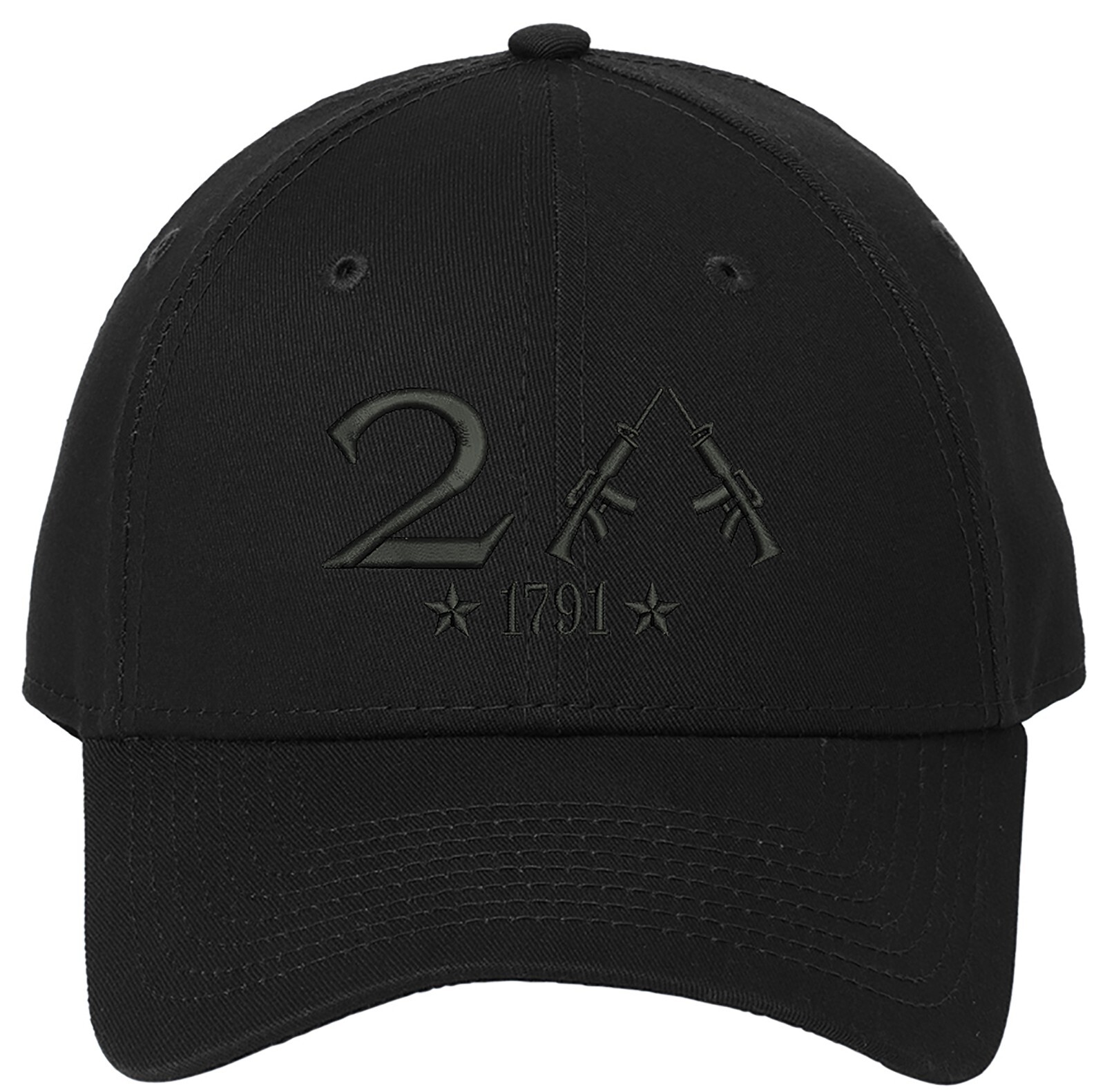 Only 2A The 2nd Amendment New Era Embroidered One Size Fits All Baseball Hats gallery