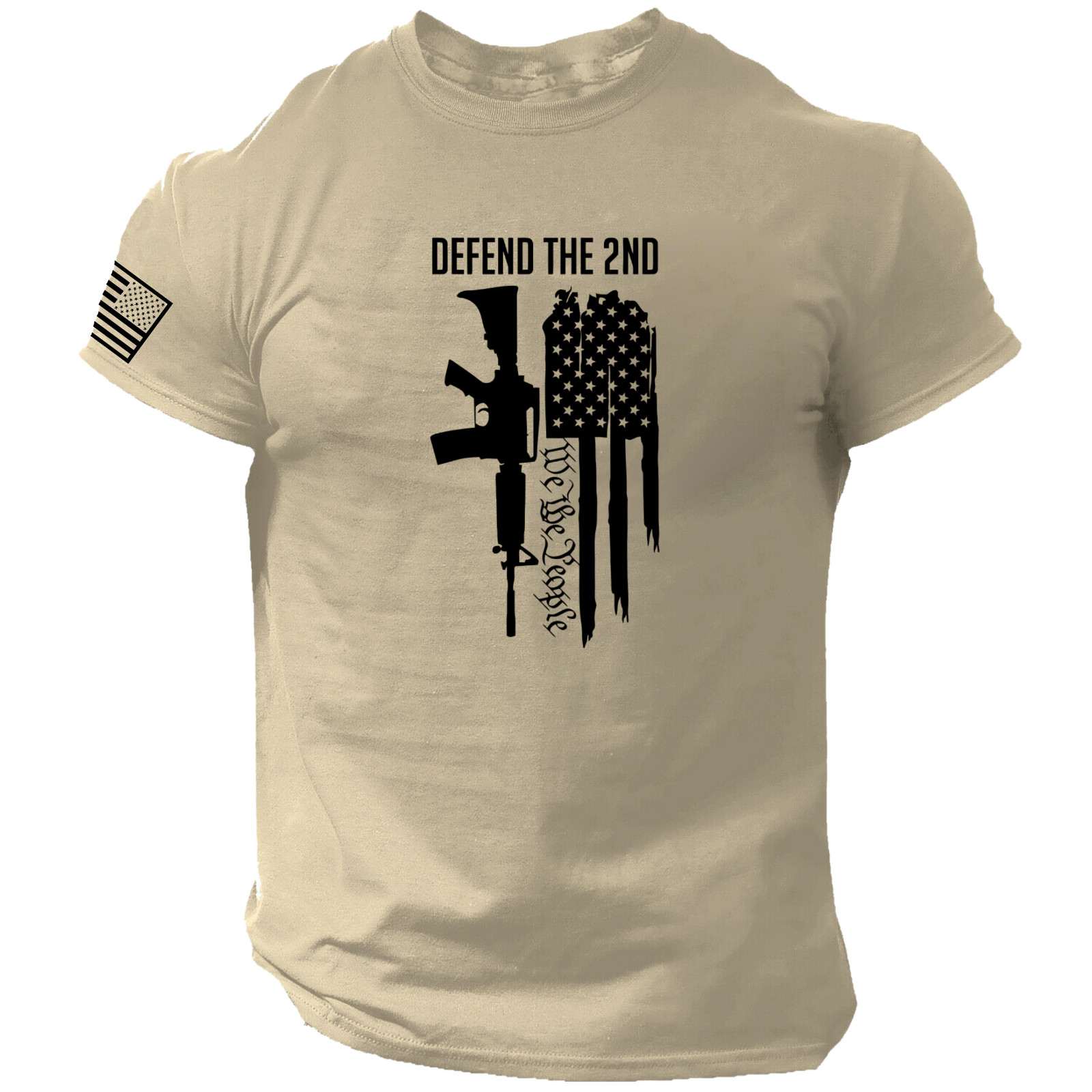 Defend The 2nd Amendment T-Shirt, American Flag, We The People, USA, 1776, 2A gallery