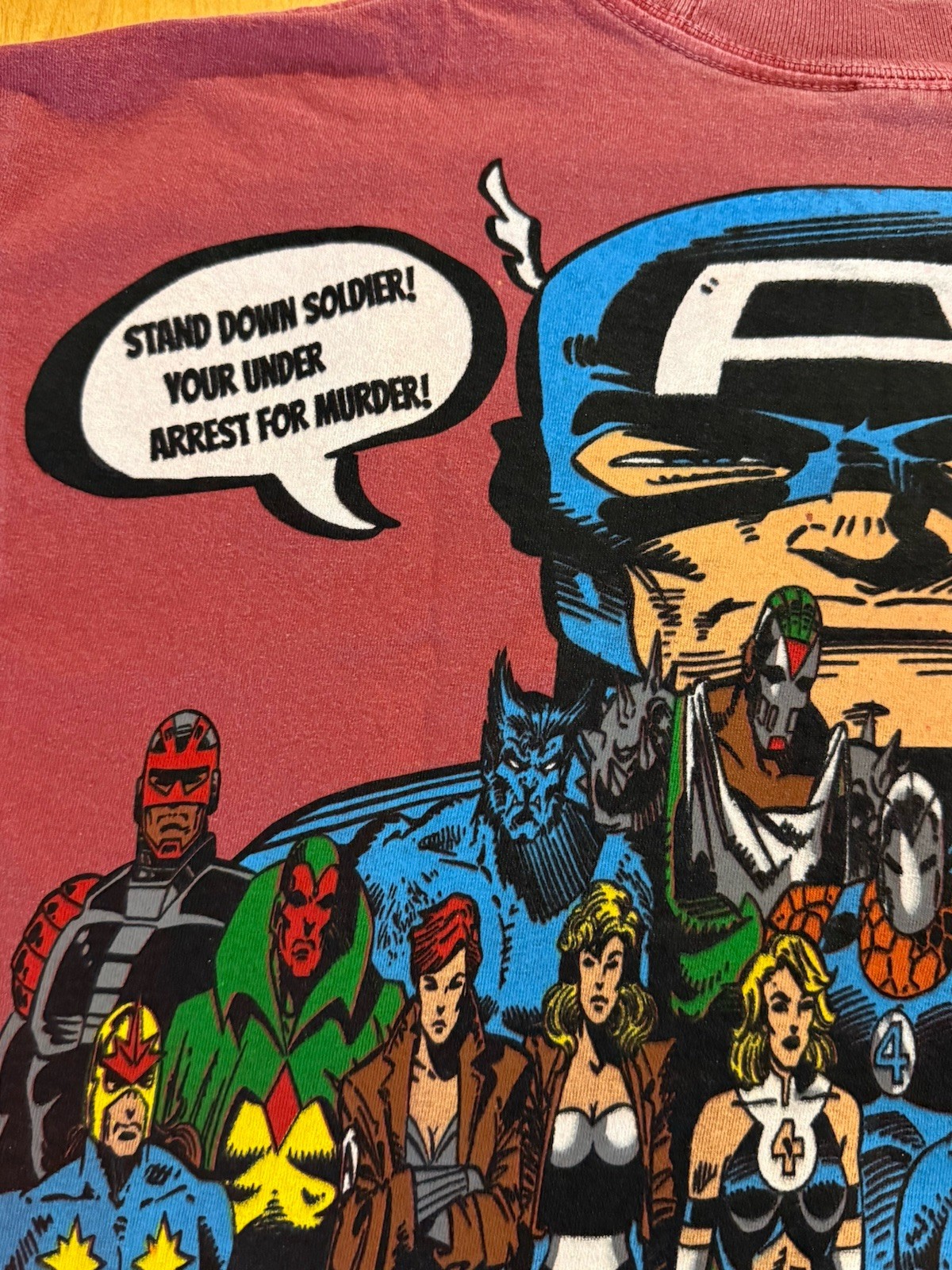 Vintage Rush T-shirt What If Spiderman Size Large Shaka Wear Tag Heavy Duty gallery