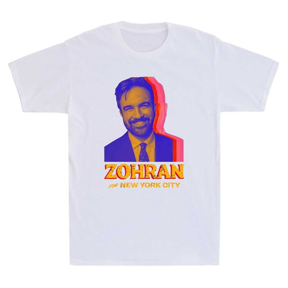 Zohran Mamdani Shirt Vote Zohran for Mayor, Zohran For NYC Mayor Men's T-Shirt gallery