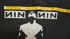 Nine Inch Nails Vintage Pretty Hate Machine Tour T-Shirt MISPRINT XL /XXL