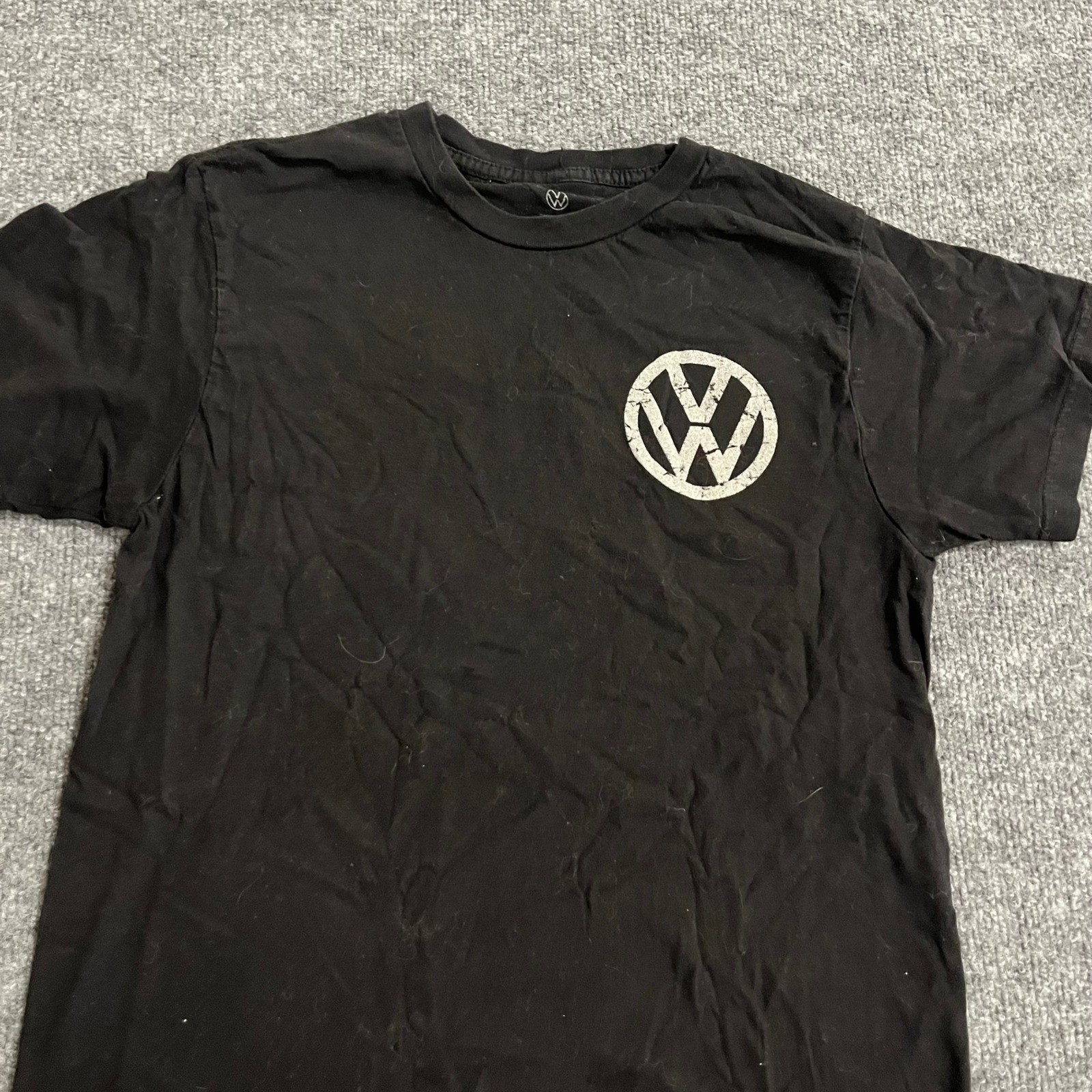 Volkswagen T-Shirt Mens Size S Black Racing GTI Graphic Short Sleeve Cotton gallery