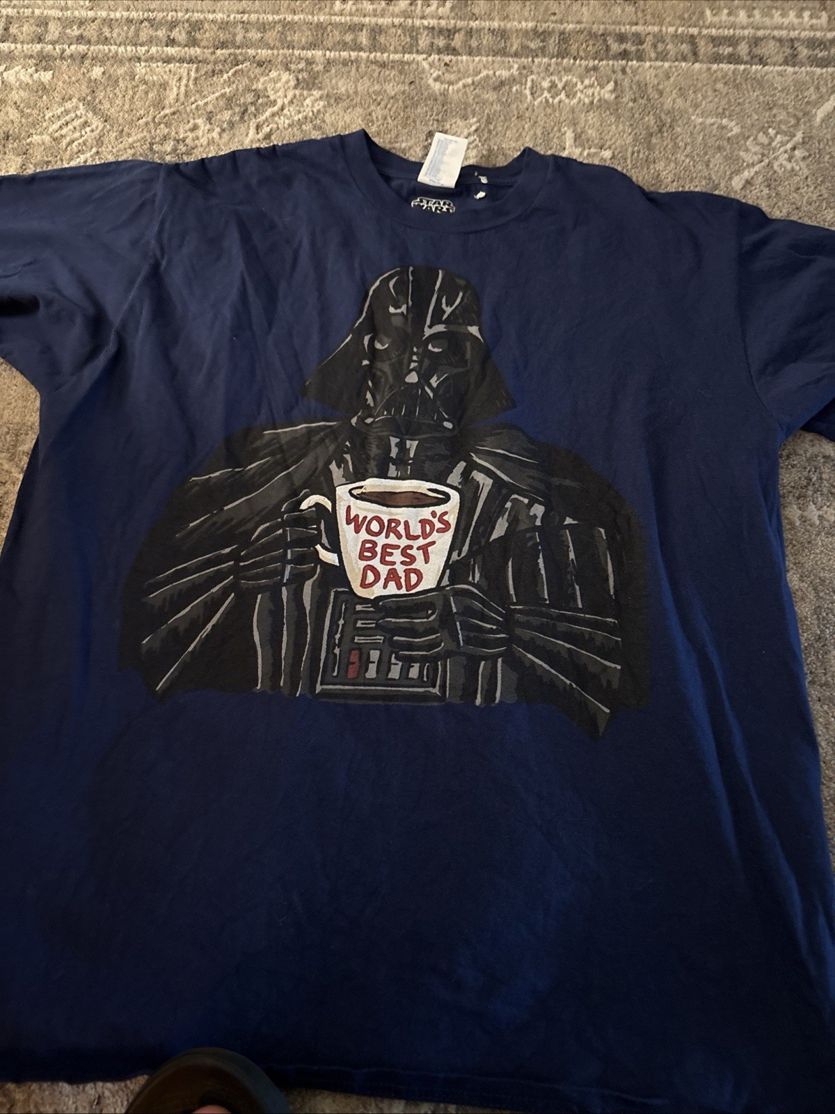 Men’s Darth Vader T-Shirt XL Worlds Best Dad coffee mug
