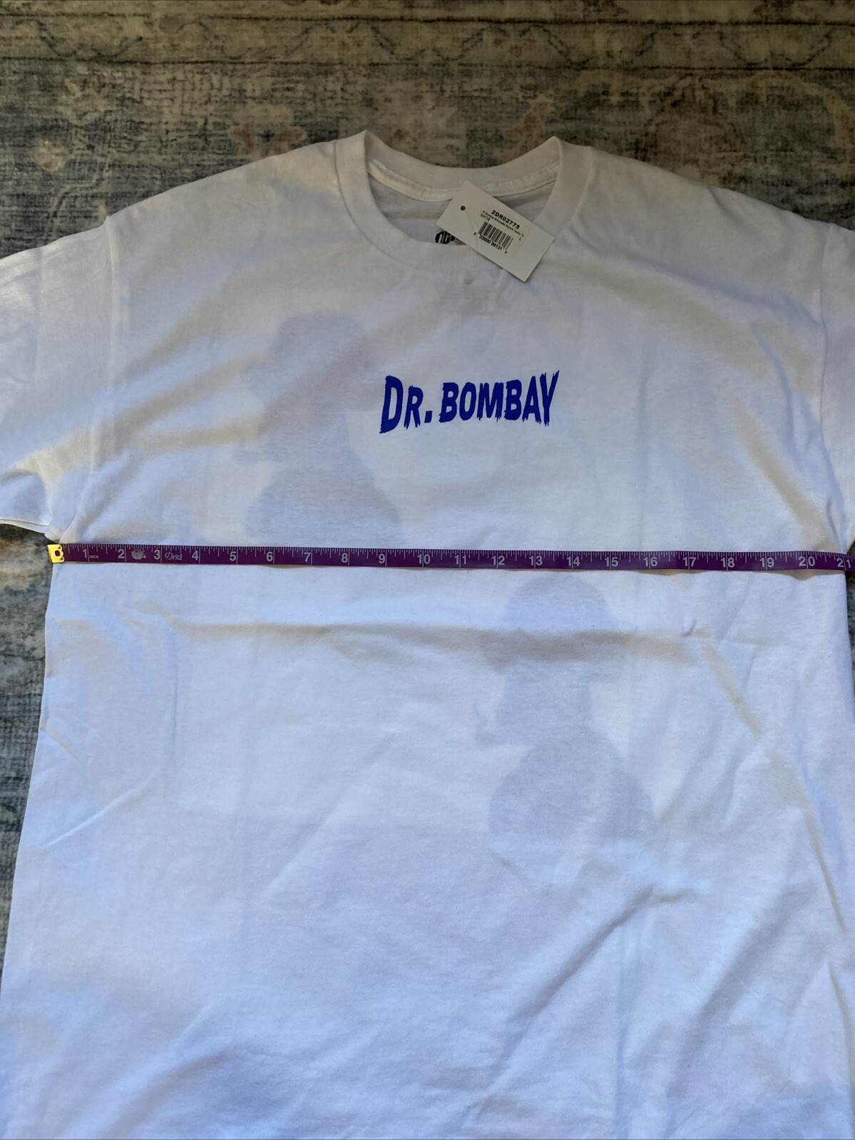 Death Row Records Dr.Bombay short sleeve T-shirt, M Unisex Music Festival Wear gallery