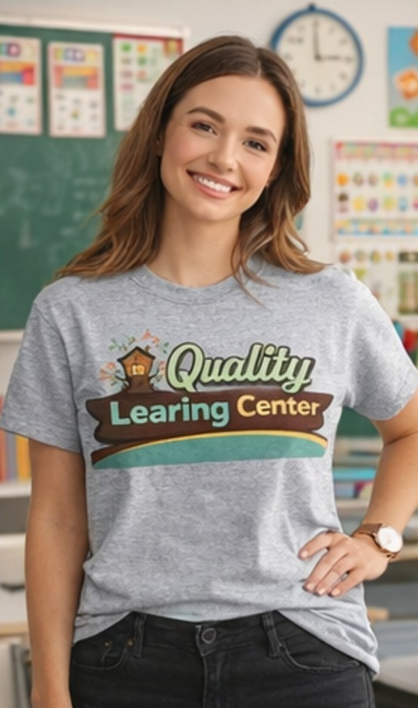 Quality Learning Center Inspirational School T-Shirt – Unisex 50/50 Cotton/Poly gallery