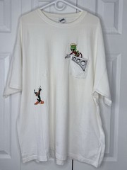 Marvin the martian/daffy Duck tshirt size XXL 90’s Looney Tunes