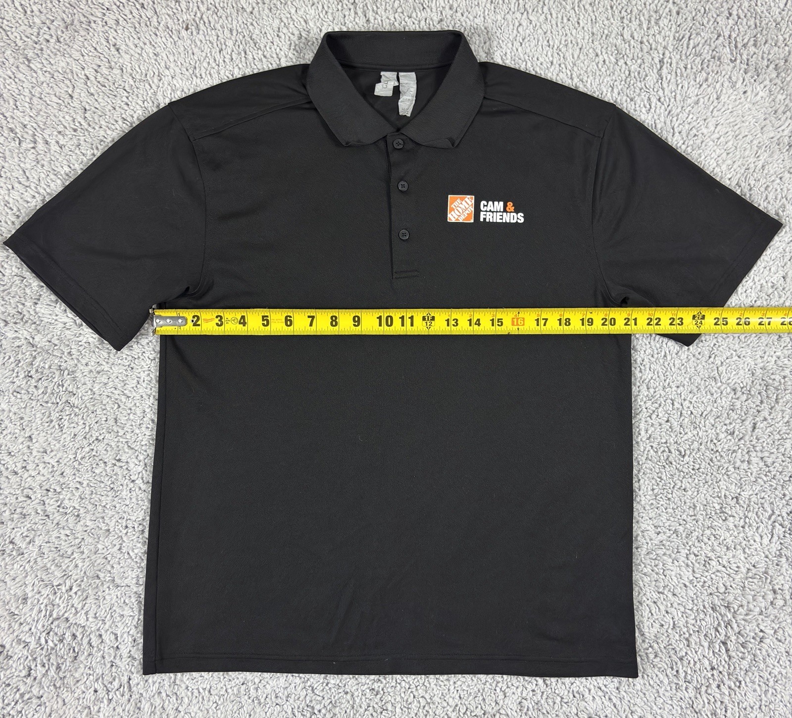 The Home Depot Cam & Friends Polo Shirt Size Medium gallery